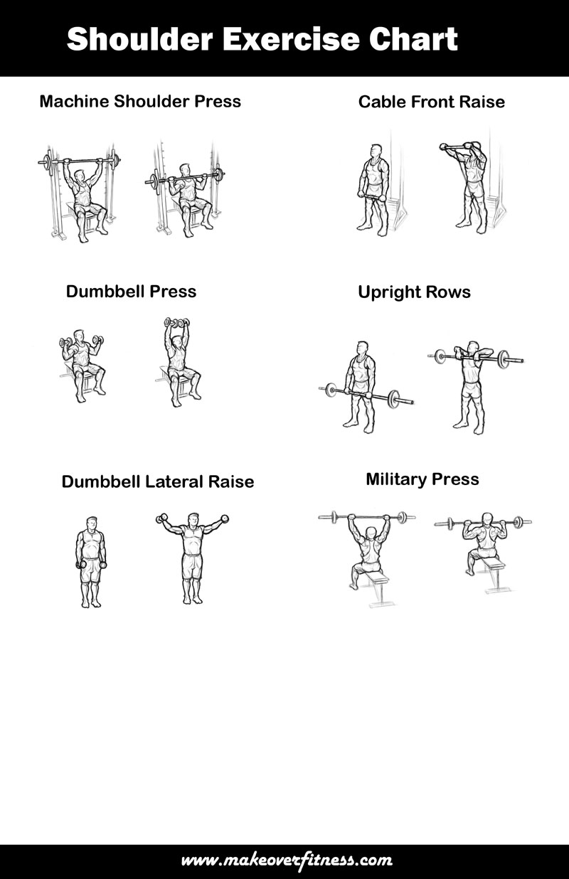 Shoulder Exercise Charts