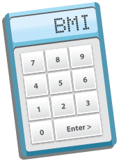 Image of a fitness tool use to calculate your bmi.