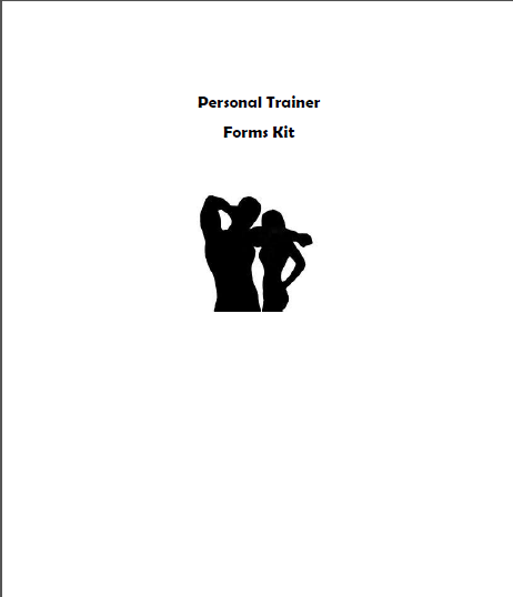 Printable personal trainer forms.